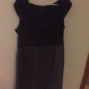 Black and grey dress